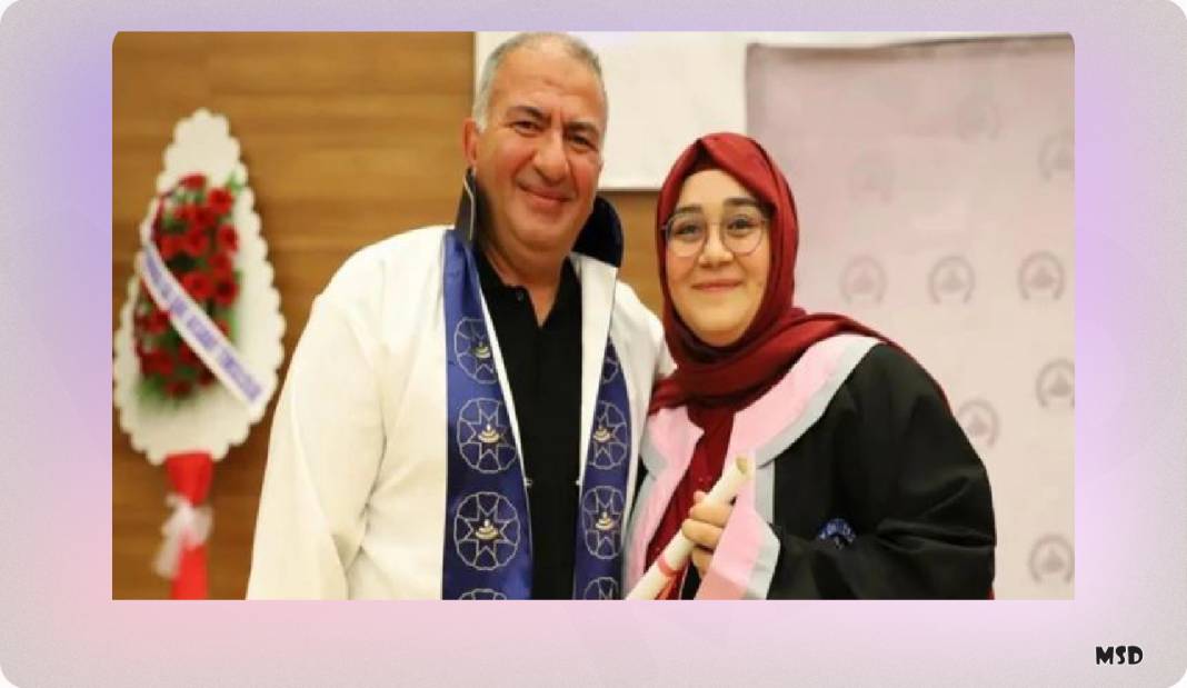 Bülent Hoca mezuniyet töreninde 2